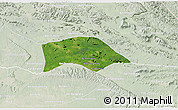 Satellite 3D Map of Saybouathong, lighten