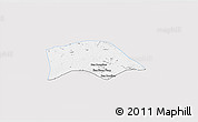 Silver Style 3D Map of Saybouathong, single color outside