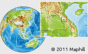 Physical Location Map of Saybouathong, highlighted parent region