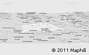 Silver Style Panoramic Map of Saybouathong