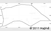 Blank Simple Map of Saybouathong, no labels