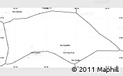 Blank Simple Map of Saybouathong