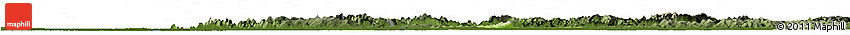 Physical Horizon Map of Sebangphay, darken