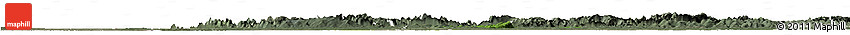 Satellite Horizon Map of Sebangphay, semi-desaturated