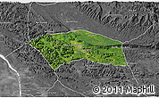 Satellite 3D Map of Yommalath, desaturated
