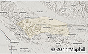 Shaded Relief 3D Map of Yommalath, semi-desaturated