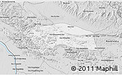 Silver Style 3D Map of Yommalath