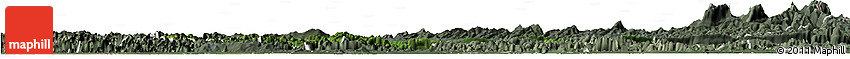 Satellite Horizon Map of Yommalath, semi-desaturated