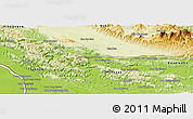 Physical Panoramic Map of Yommalath