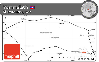 Blank Simple Map of Yommalath