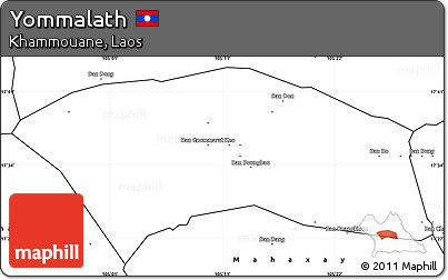 Blank Simple Map of Yommalath