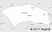 Silver Style Simple Map of Yommalath