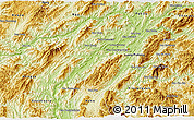 Physical 3D Map of Chomphet