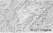 Silver Style 3D Map of Chomphet