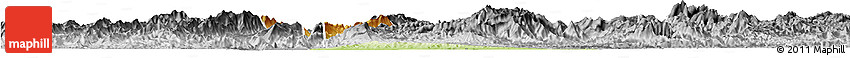 Physical Horizon Map of Chomphet, desaturated
