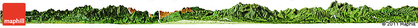 Physical Horizon Map of Chomphet, satellite outside