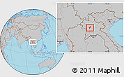 Gray Location Map of Chomphet