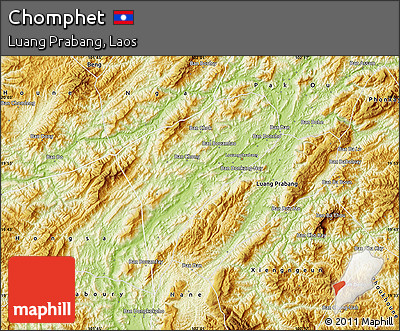Physical Map of Chomphet