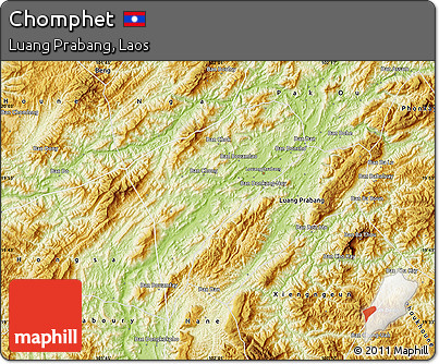Physical Map of Chomphet