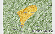 Savanna Style Map of Chomphet