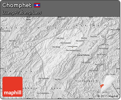 Silver Style Map of Chomphet