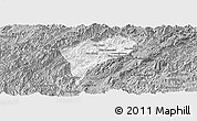 Gray Panoramic Map of Chomphet