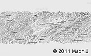 Silver Style Panoramic Map of Chomphet