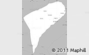 Gray Simple Map of Chomphet