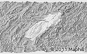 Gray 3D Map of Luang Prabang