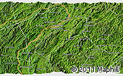 Satellite 3D Map of Luang Prabang
