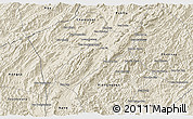 Shaded Relief 3D Map of Luang Prabang
