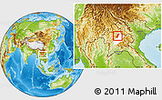 Physical Location Map of Nam Bak, highlighted parent region