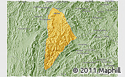 Savanna Style 3D Map of Nane