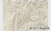 Shaded Relief 3D Map of Nane