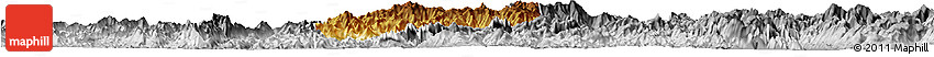 Physical Horizon Map of Nane, desaturated