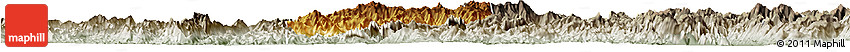 Physical Horizon Map of Nane, semi-desaturated