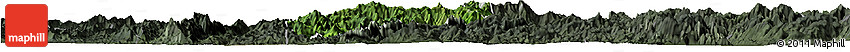 Satellite Horizon Map of Nane, darken, semi-desaturated