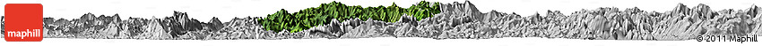 Satellite Horizon Map of Nane, lighten, desaturated