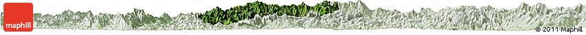Satellite Horizon Map of Nane, lighten