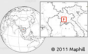 Blank Location Map of Nane
