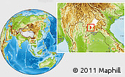 Physical Location Map of Nane, highlighted parent region