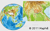 Physical Location Map of Nane