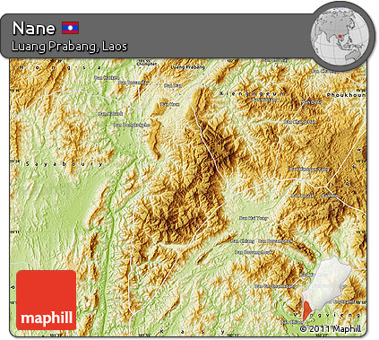 Physical Map of Nane