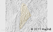 Shaded Relief Map of Nane, lighten, desaturated