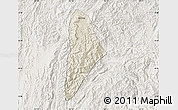Shaded Relief Map of Nane, lighten