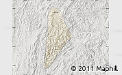 Shaded Relief Map of Nane, lighten, semi-desaturated