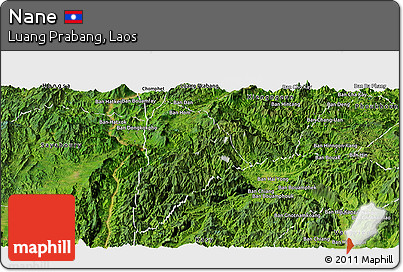 Satellite Panoramic Map of Nane