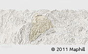 Shaded Relief Panoramic Map of Nane, lighten