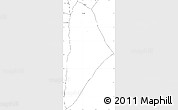 Blank Simple Map of Nane