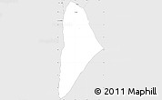 Silver Style Simple Map of Nane